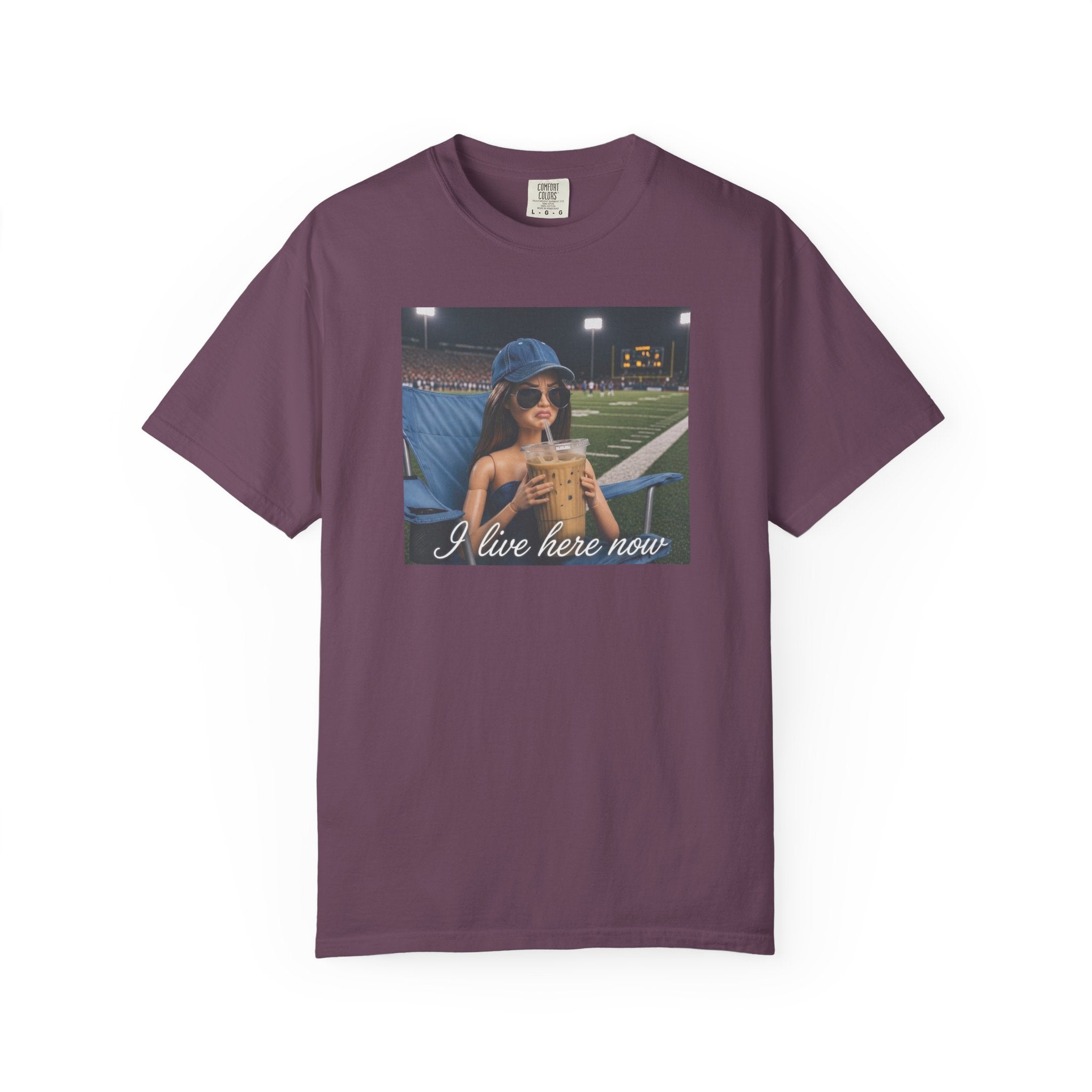 I Live Here Now T-Shirt — Vintage Photo Graphic Tee