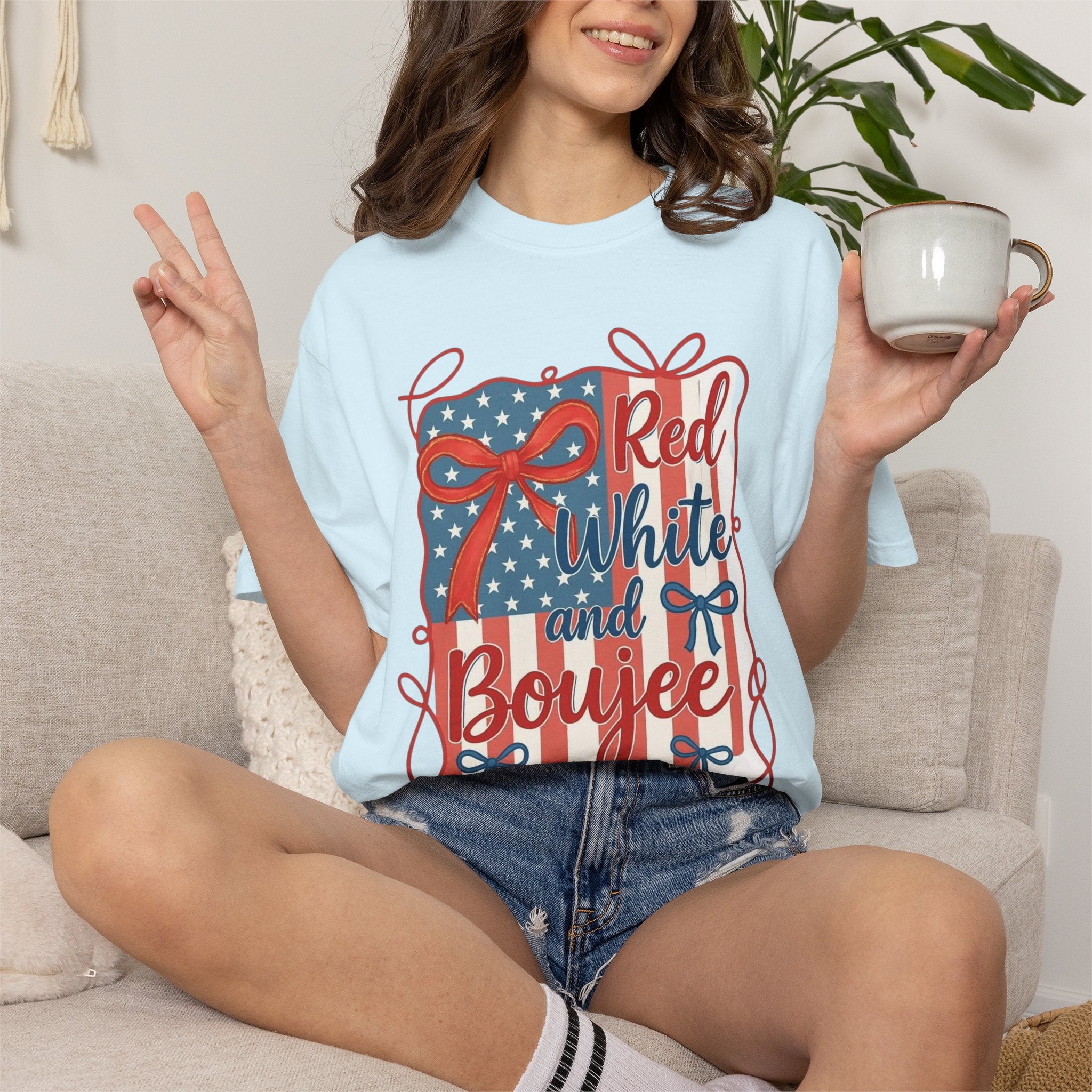 Red White and Boujee T-shirt