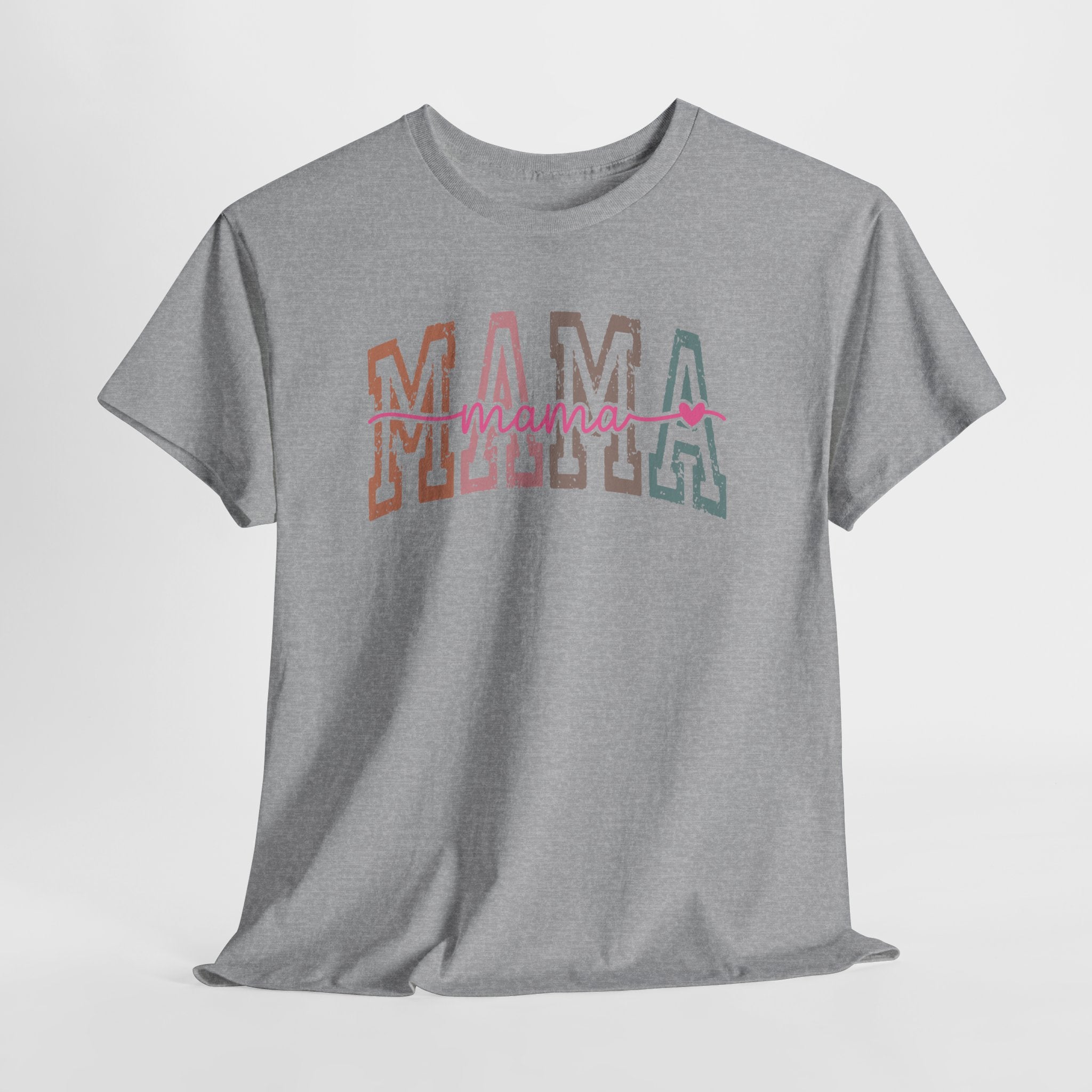 'MAMA' Retro Outline Mom T‑Shirt | Mother's Day Gift