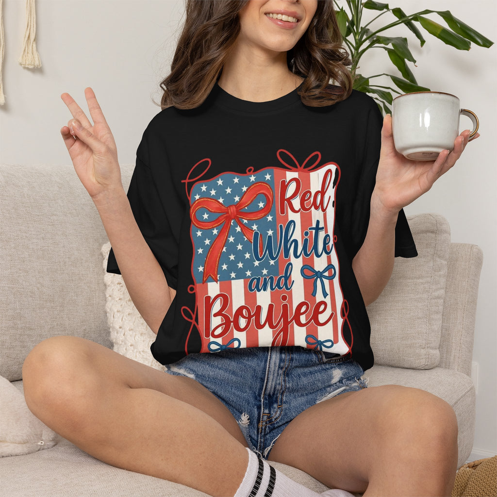 Red White and Boujee T-shirt