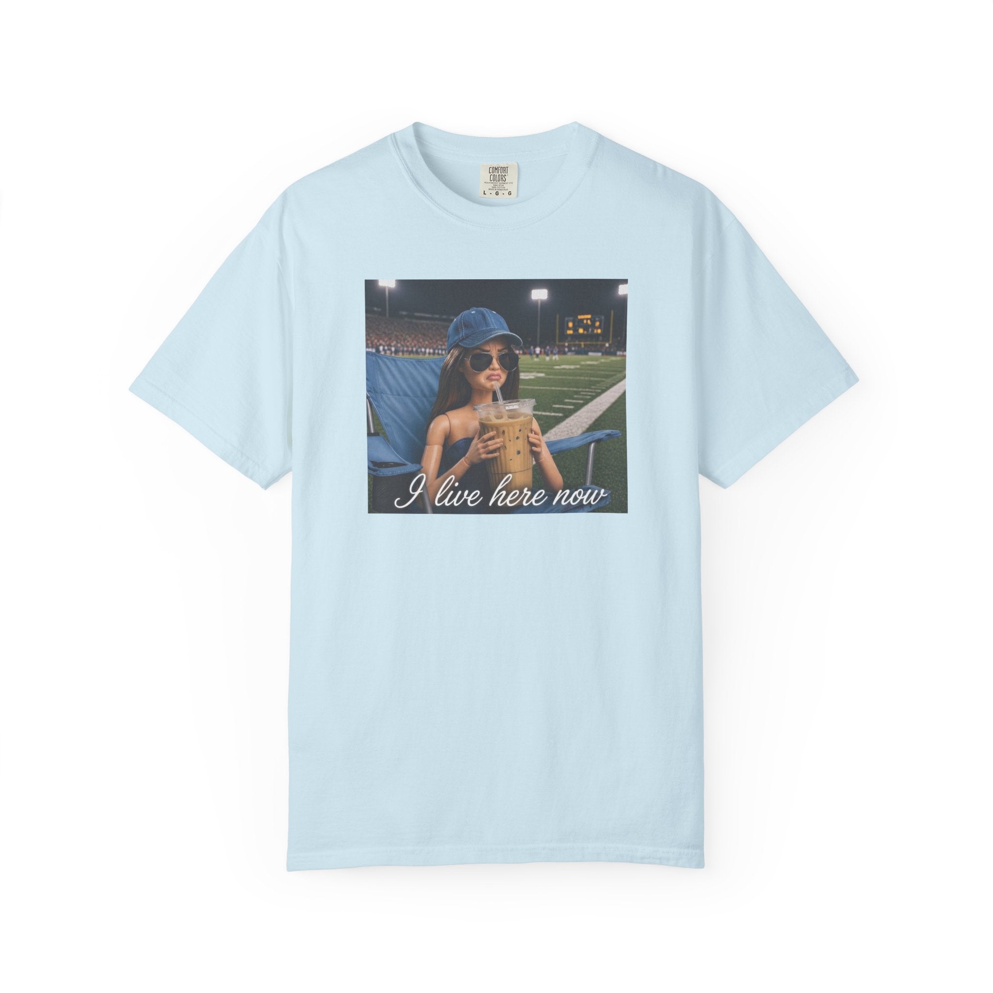 I Live Here Now T-Shirt — Vintage Photo Graphic Tee