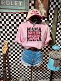 Mama Leopard Bow T-Shirt