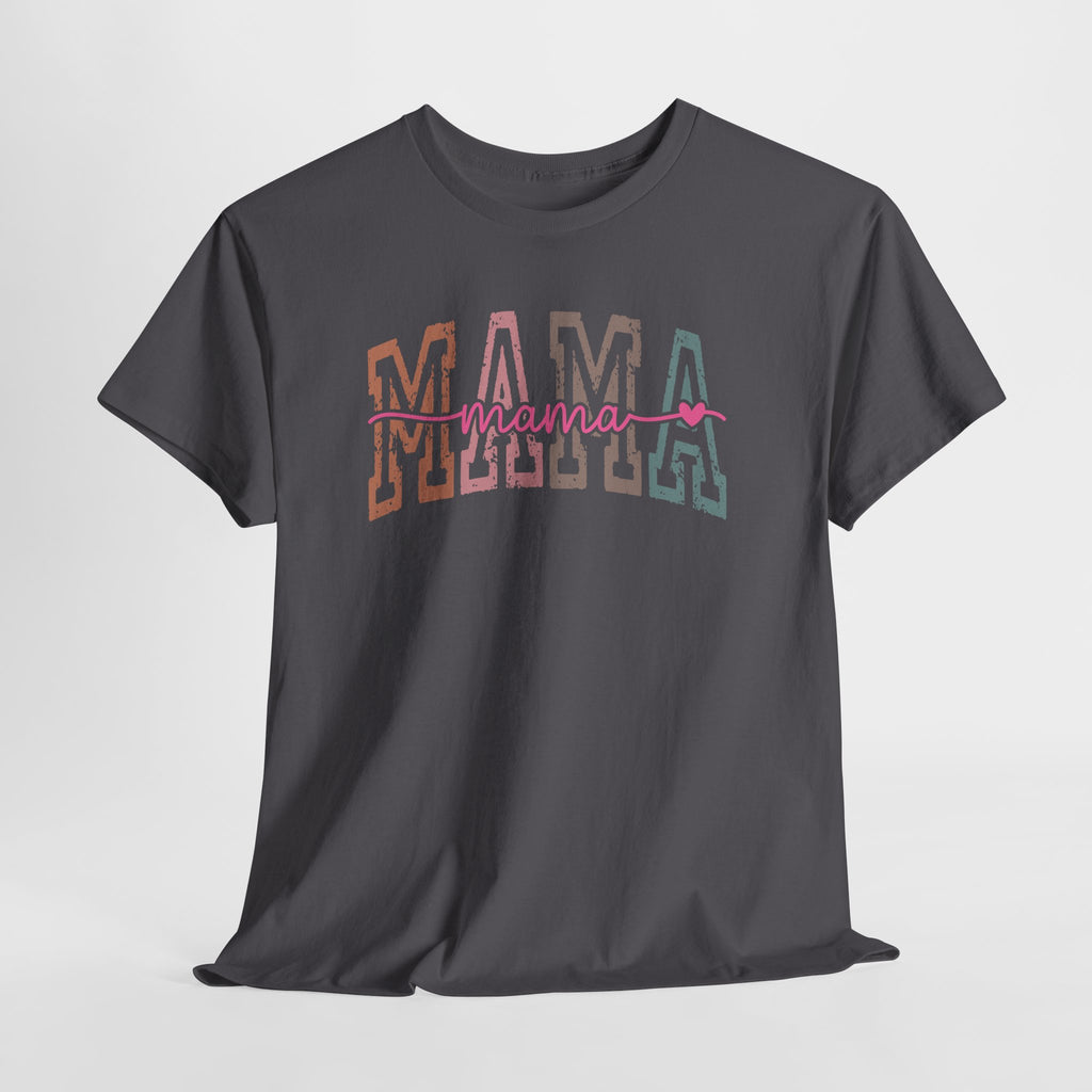'MAMA' Retro Outline Mom T‑Shirt | Mother's Day Gift