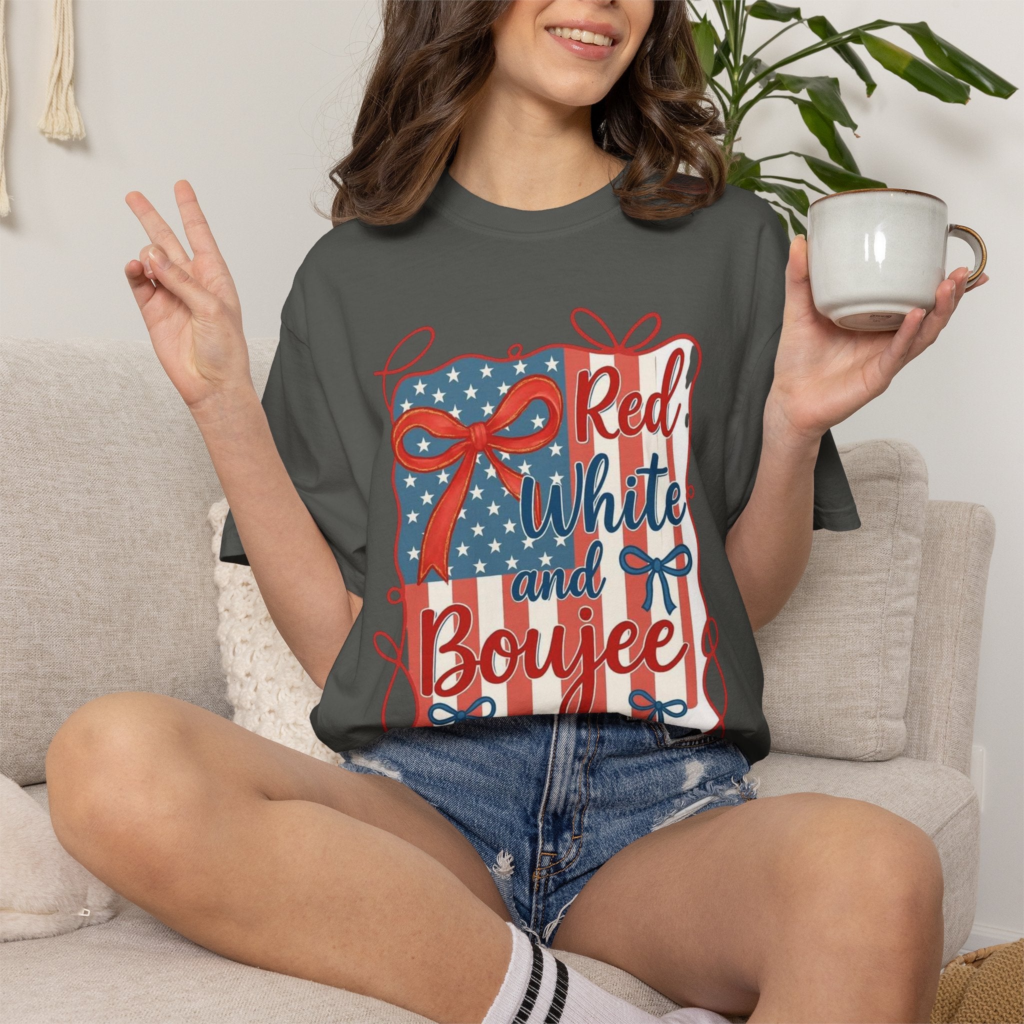 Red White and Boujee T-shirt