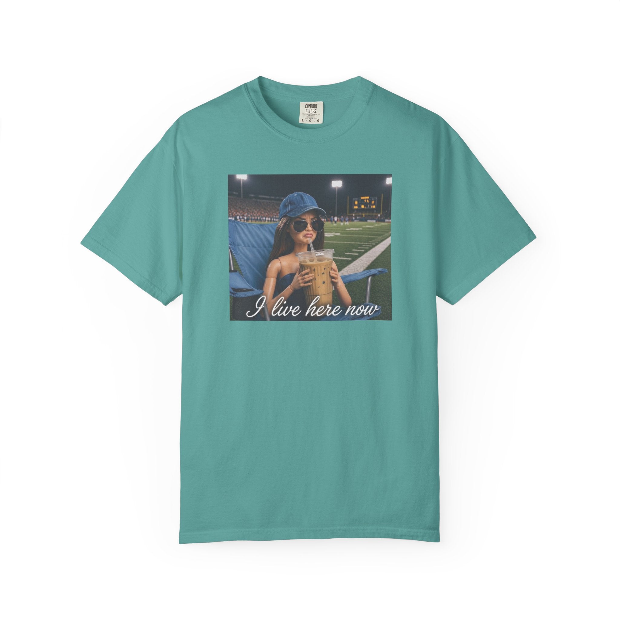I Live Here Now T-Shirt — Vintage Photo Graphic Tee