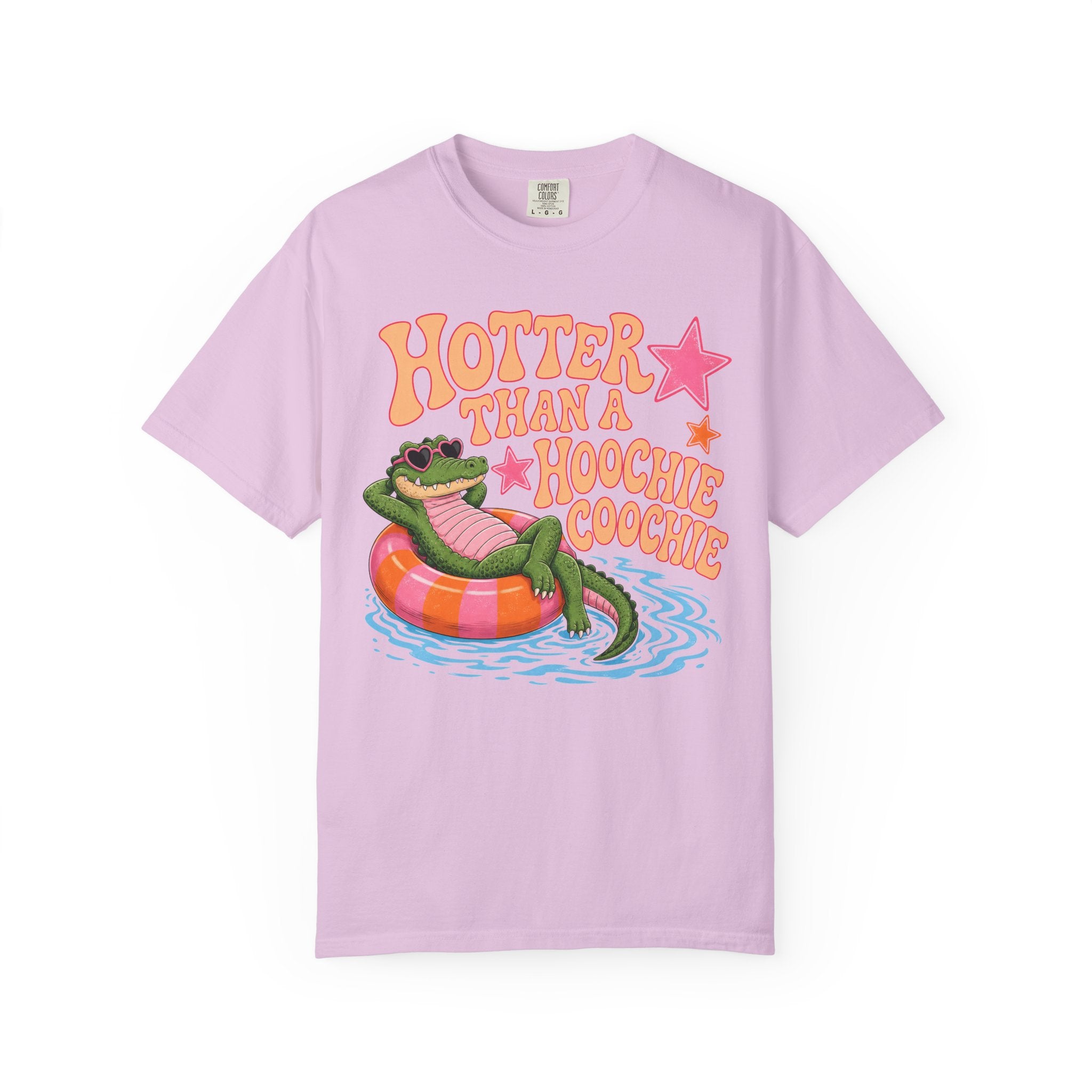 Hotter Than a Hoochie Coochie T-Shirt — Retro Frog Summer Graphic Tee