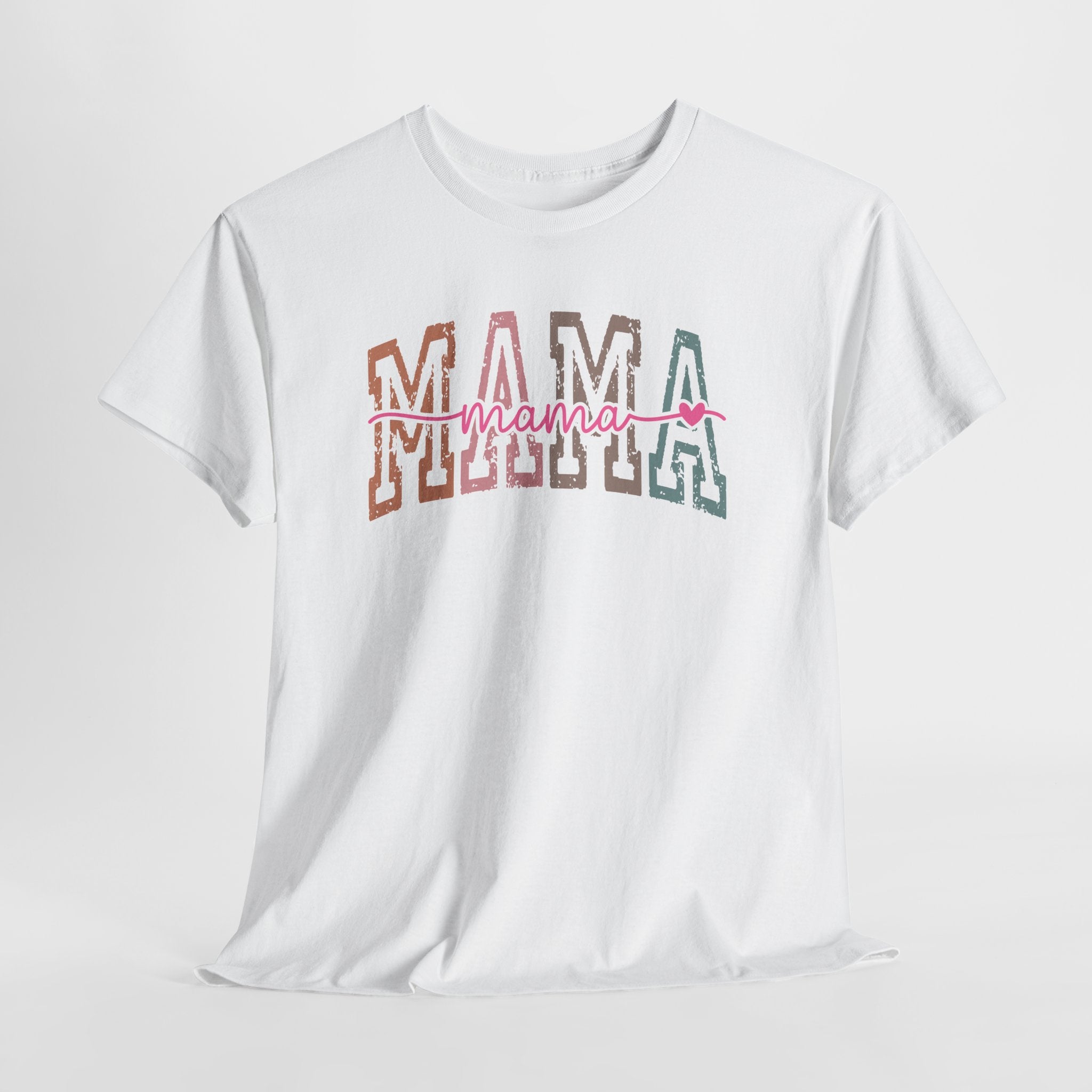 'MAMA' Retro Outline Mom T‑Shirt | Mother's Day Gift